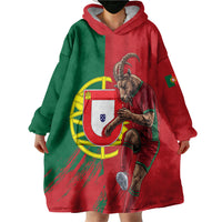 Portugal Football Goat Wearable Blanket Hoodie Number 7 Greatest Of All Time Sports