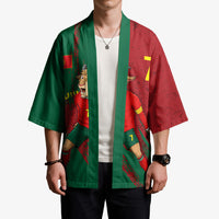 Portugal Football Kimono Goat Number 7 Greatest Of All Time Abstract Grunge