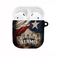 Remember The Alamo Texas Flag AirPods Case Distressed Historical Texan Pride