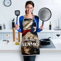 Remember The Alamo Texas Flag Apron Distressed Historical Texan Pride