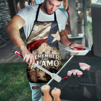 Remember The Alamo Texas Flag Apron Distressed Historical Texan Pride