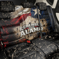 Remember The Alamo Texas Flag Back Car Seat Cover Distressed Historical Texan Pride