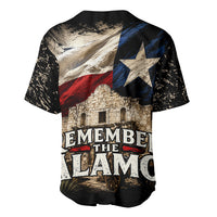 Remember The Alamo Texas Flag Baseball Jersey Distressed Historical Texan Pride
