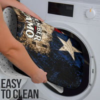 Remember The Alamo Texas Flag Bathroom Set Distressed Historical Texan Pride