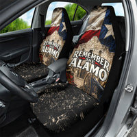 Remember The Alamo Texas Flag Car Seat Cover Distressed Historical Texan Pride