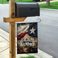 Remember The Alamo Texas Flag Garden Flag Distressed Historical Texan Pride