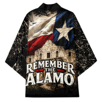 Remember The Alamo Texas Flag Kimono Distressed Historical Texan Pride