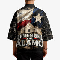 Remember The Alamo Texas Flag Kimono Distressed Historical Texan Pride