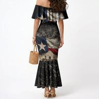 Remember The Alamo Texas Flag Mermaid Dress Distressed Historical Texan Pride