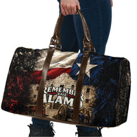 Remember The Alamo Texas Flag Travel Bag Distressed Historical Texan Pride