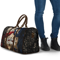 Remember The Alamo Texas Flag Travel Bag Distressed Historical Texan Pride