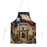 Remember The Alamo Texas Apron Texan Pride Historical Heritage