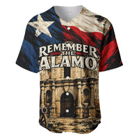 Remember The Alamo Texas Baseball Jersey Texan Pride Historical Heritage