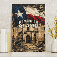 Remember The Alamo Texas Canvas Wall Art Texan Pride Historical Heritage