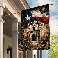 Remember The Alamo Texas Garden Flag Texan Pride Historical Heritage