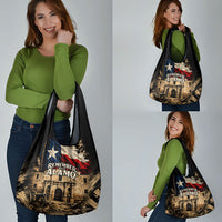 Remember The Alamo Texas Grocery Bag Texan Pride Historical Heritage