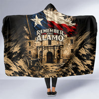 Remember The Alamo Texas Hooded Blanket Texan Pride Historical Heritage