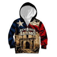 Remember The Alamo Texas Kid Hoodie Texan Pride Historical Heritage