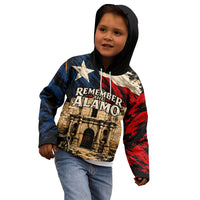 Remember The Alamo Texas Kid Hoodie Texan Pride Historical Heritage