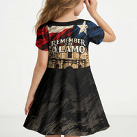 Remember The Alamo Texas Kid Short Sleeve Dress Texan Pride Historical Heritage