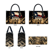 Remember The Alamo Texas Leather Bag Texan Pride Historical Heritage
