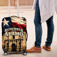 Remember The Alamo Texas Luggage Cover Texan Pride Historical Heritage