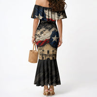 Remember The Alamo Texas Mermaid Dress Texan Pride Historical Heritage