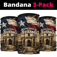 Remember The Alamo Texas Neck Gaiter Texan Pride Historical Heritage