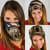 Remember The Alamo Texas Neck Gaiter Texan Pride Historical Heritage