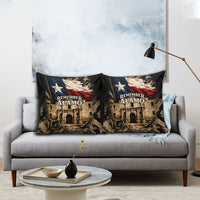 Remember The Alamo Texas Pillow Cover Texan Pride Historical Heritage