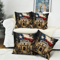 Remember The Alamo Texas Pillow Cover Texan Pride Historical Heritage