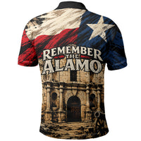 Remember The Alamo Texas Polo Shirt Texan Pride Historical Heritage