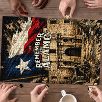 Remember The Alamo Texas Puzzle Texan Pride Historical Heritage
