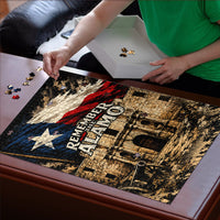 Remember The Alamo Texas Puzzle Texan Pride Historical Heritage