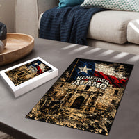 Remember The Alamo Texas Puzzle Texan Pride Historical Heritage