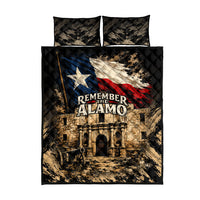 Remember The Alamo Texas Quilt Bed Set Texan Pride Historical Heritage