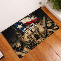Remember The Alamo Texas Rubber Doormat Texan Pride Historical Heritage
