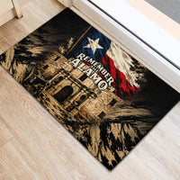 Remember The Alamo Texas Rubber Doormat Texan Pride Historical Heritage