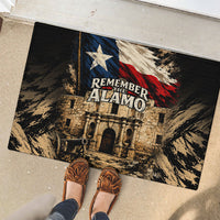 Remember The Alamo Texas Rubber Doormat Texan Pride Historical Heritage