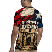 Remember The Alamo Texas Rugby Jersey Texan Pride Historical Heritage