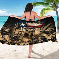 Remember The Alamo Texas Sarong Texan Pride Historical Heritage