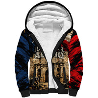 Remember The Alamo Texas Sherpa Hoodie Texan Pride Historical Heritage