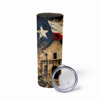 Remember The Alamo Texas Skinny Tumbler Texan Pride Historical Heritage
