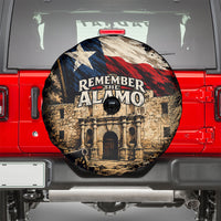 Remember The Alamo Texas Spare Tire Cover Texan Pride Historical Heritage