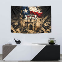Remember The Alamo Texas Tapestry Texan Pride Historical Heritage
