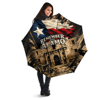 Remember The Alamo Texas Umbrella Texan Pride Historical Heritage