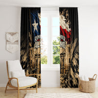 Remember The Alamo Texas Window Curtain Texan Pride Historical Heritage