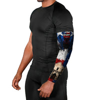Texas Remember The Alamo Arm Sleeves Distressed Splatter Paint Texan Pride