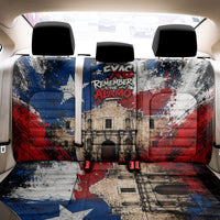 Texas Remember The Alamo Back Car Seat Cover Distressed Splatter Paint Texan Pride