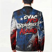 Texas Remember The Alamo Blazer Distressed Splatter Paint Texan Pride